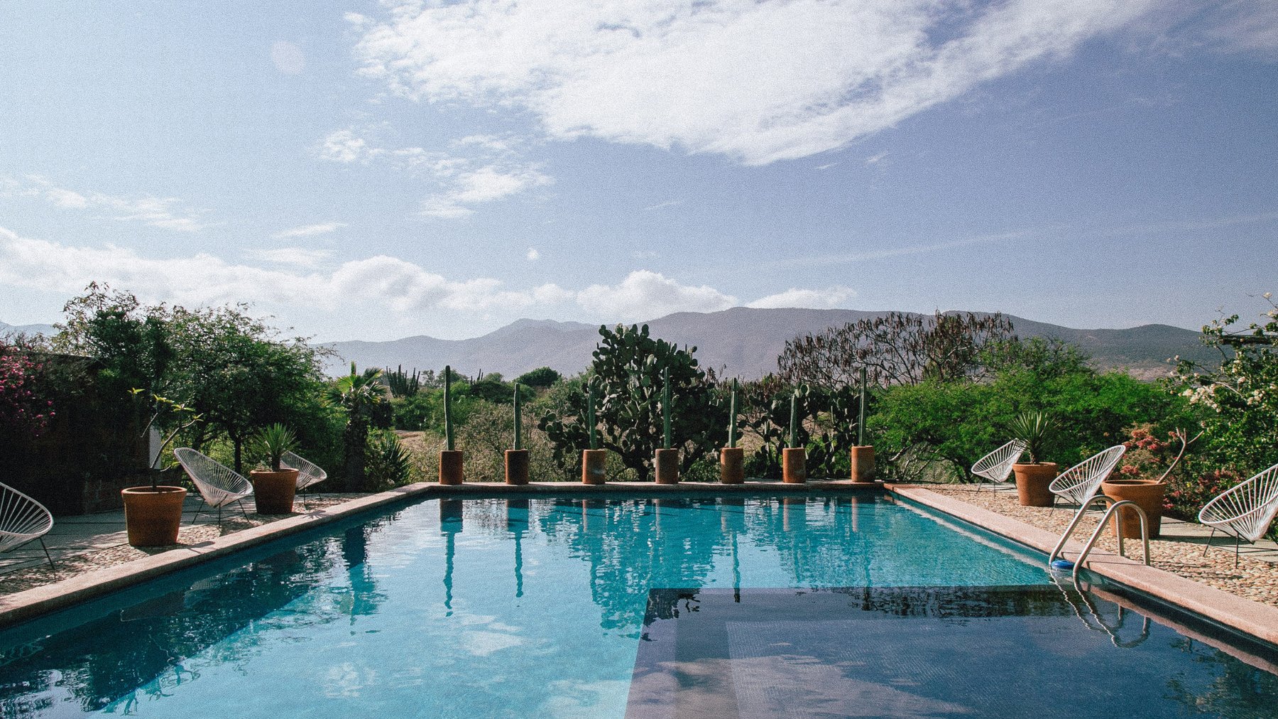 The pool at Casa Lyobaa